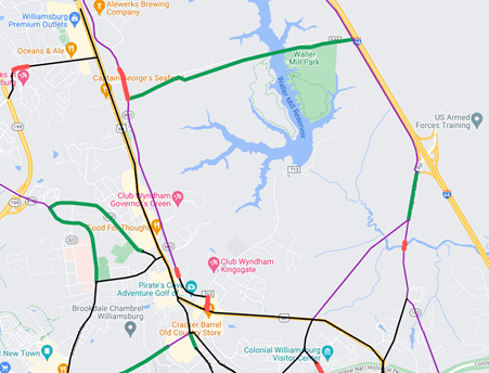 Airport Road Trail map 3